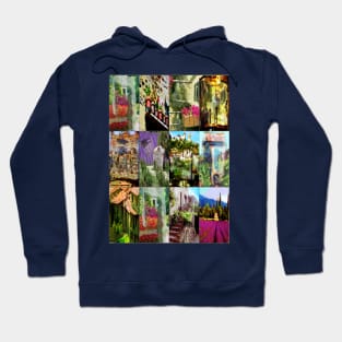 Collage " Le Provence" Hoodie